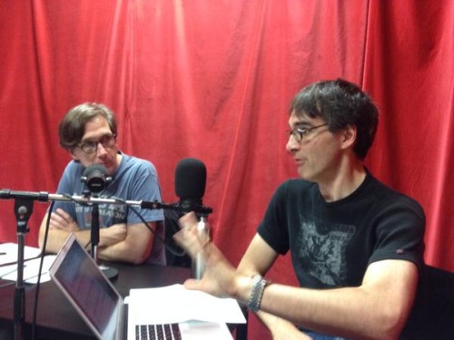 Frank Horvat during an episode of Song Talk Radio