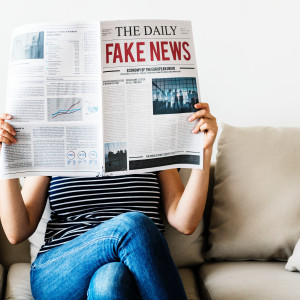 Fake News by Frank Horvat (Photo by rawpixel on Unsplash)