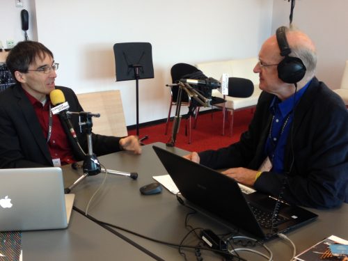 Concertzender radio interview with Frank Horvat at Classical:NEXT at De Doelen convention centre