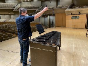 Music for Self-Isolation album recording at Roy Thomson Hall - Dennis Patterson