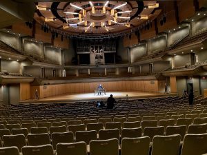 Music for Self-Isolation album recording at Roy Thomson Hall - Richard Moore and Frank Horvat