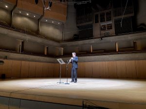 Music for Self-Isolation album recording at Roy Thomson Hall - Aleh Remezau