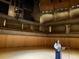 Music for Self-Isolation album recording at Roy Thomson Hall - Jennifer Tran