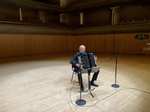 Music for Self-Isolation album recording at Roy Thomson Hall - Joseph Petric