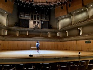 Music for Self-Isolation album recording at Roy Thomson Hall - Iris Rodrigues