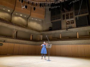 Music for Self-Isolation album recording at Roy Thomson Hall - Tanya Charles