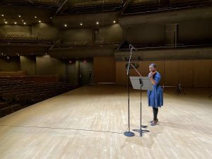 Music for Self-Isolation album recording at Roy Thomson Hall - Tanya Charles