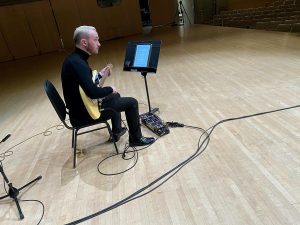 Music for Self-Isolation album recording at Roy Thomson Hall - Andrew Noseworthy