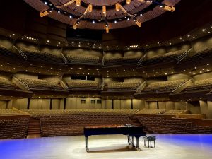 Music for Self-Isolation album recording at Roy Thomson Hall - Piano