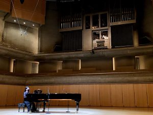 Music for Self-Isolation album recording at Roy Thomson Hall - Lisa Tahara