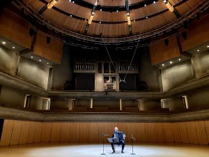 Music for Self-Isolation album recording at Roy Thomson Hall - Joseph Petric