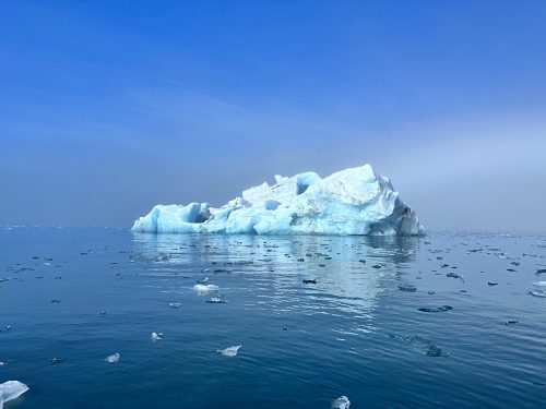 Iceberg off the coast of Svalbard