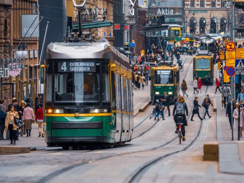 Helsinki Tram (photo by Tapio Haaja)