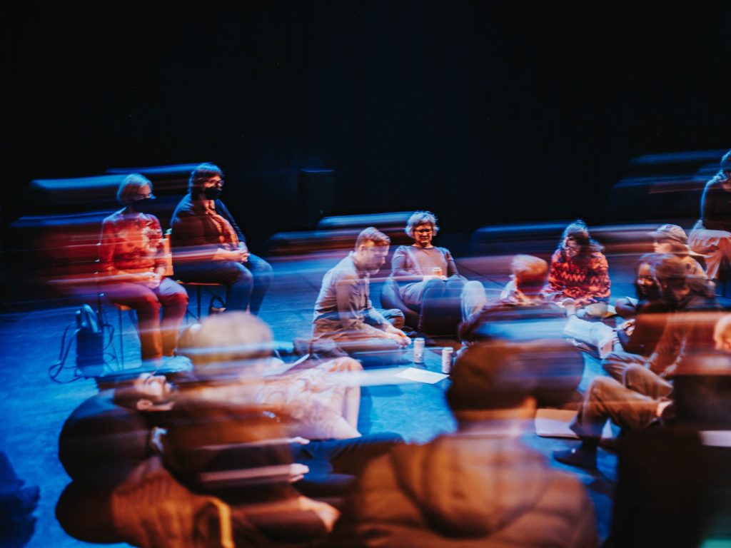 Debaser's Pique Festival - Sound Installation of Frank Horvat's An Auditory Survey of the Last Days of the Holocene (photo by Curtis Perry)