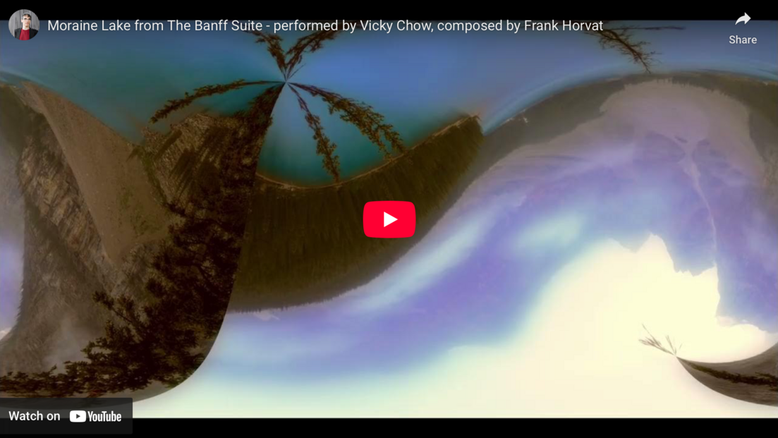 Moraine Lake - from The Banff Suite composed by Frank Horvat