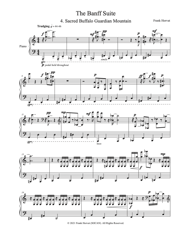 The Banff Suite (Frank Horvat)