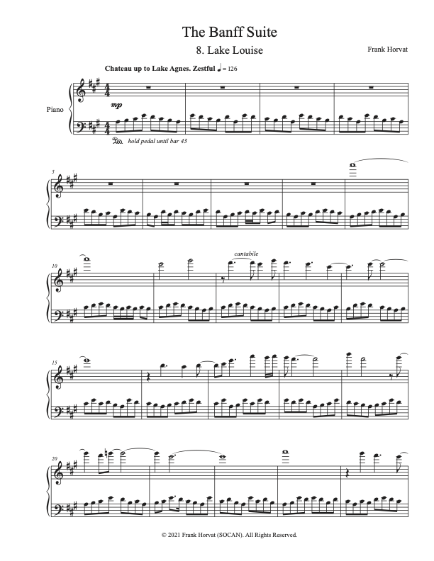 The Banff Suite (Frank Horvat)