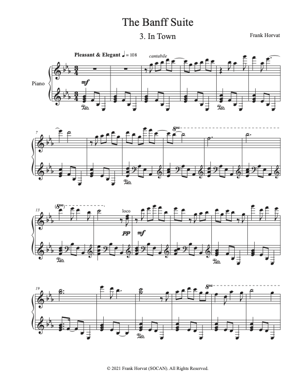 The Banff Suite (Frank Horvat)