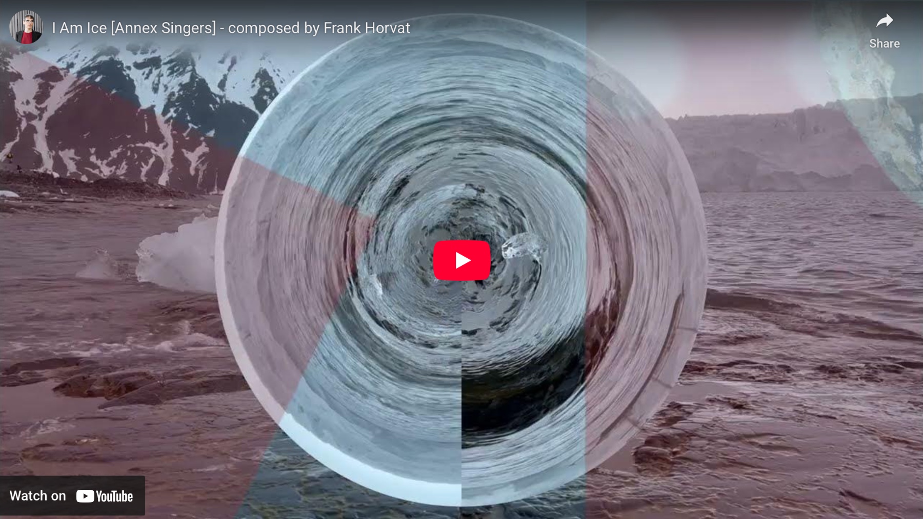 I Am Ice music video - Horvat