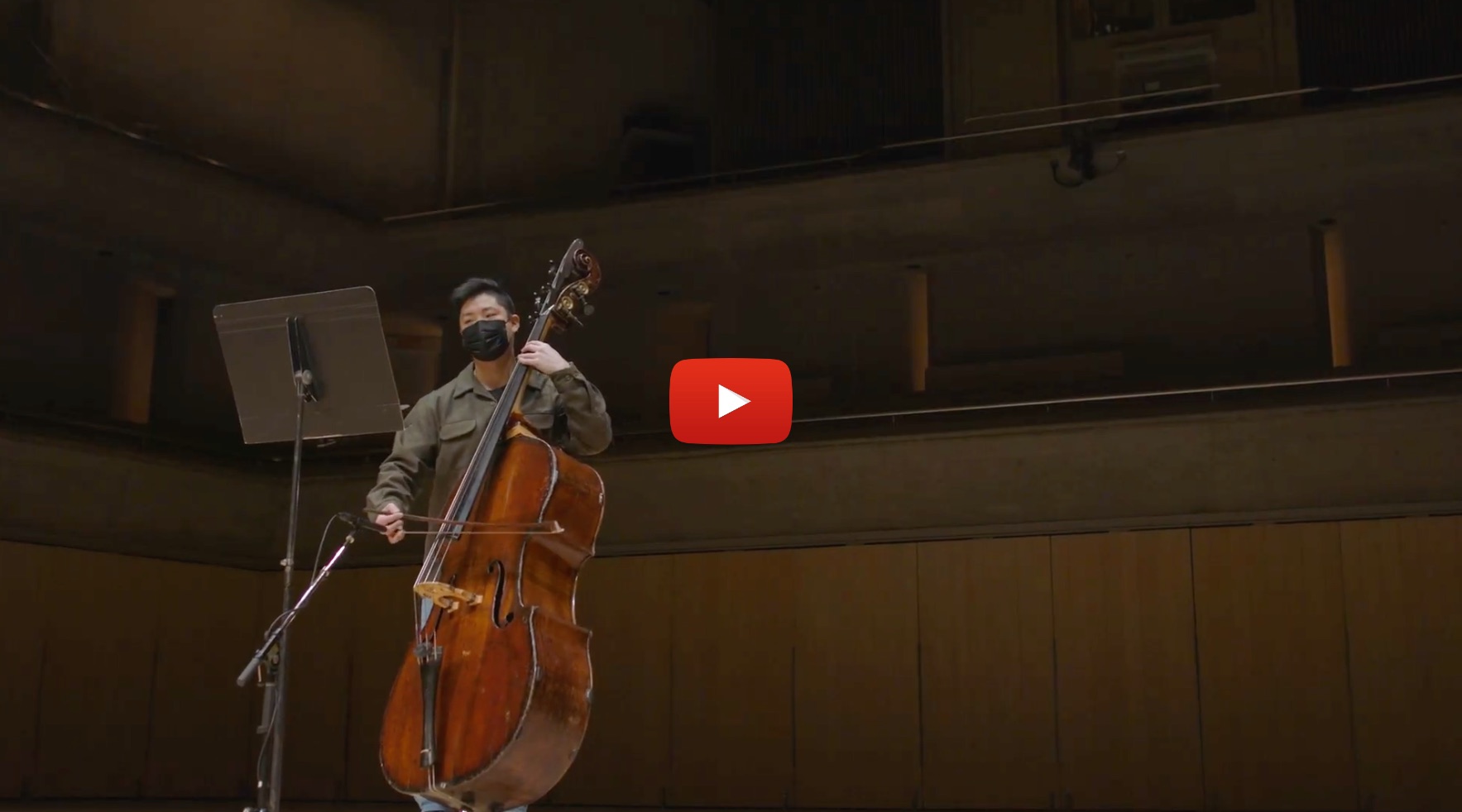 Music for Self-Isolation - Double Bass - performed by Theodore Chan