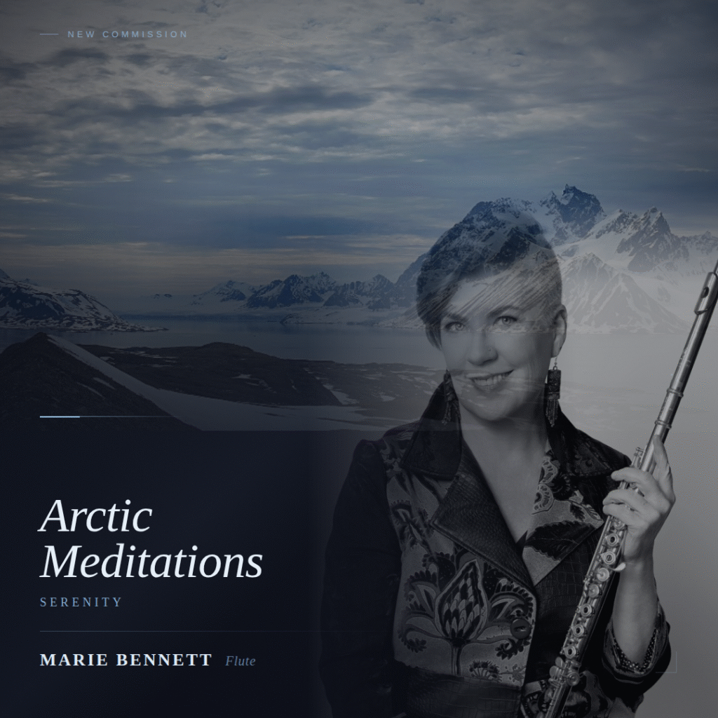 Arctic Meditation - Serenity commissioned by Marie Bennett