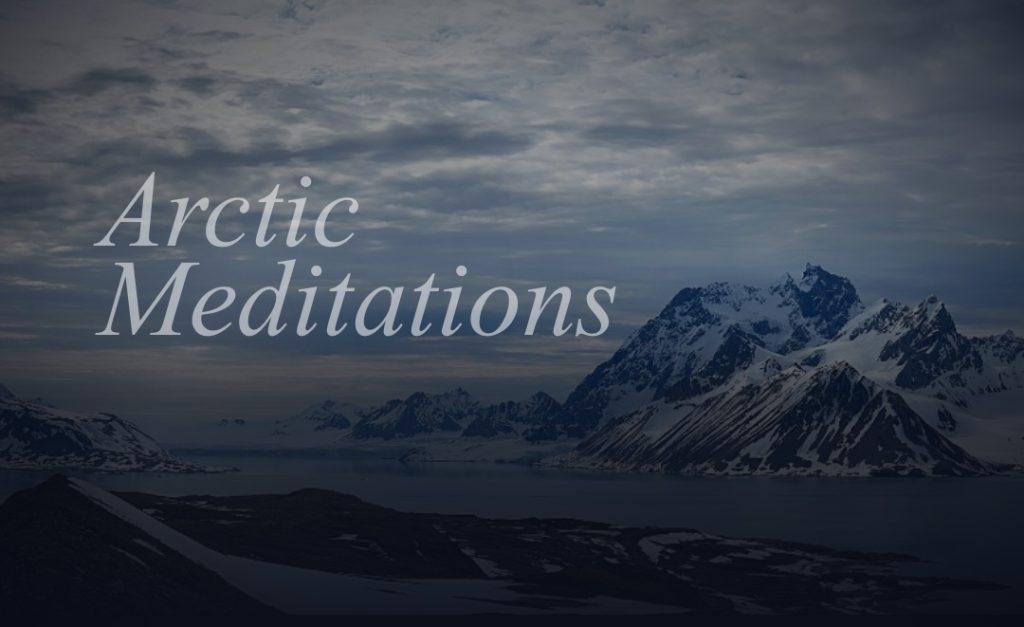 Arctic Meditations - new commissioning project by Frank Horvat