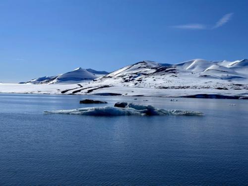 The Arctic Circle Artist Residency off the coast of Svalbard.
